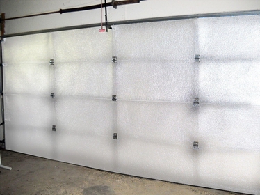 NASATech 10x8 White Foam Core Garage Door Insulation Kit 10L x 8H R Value & Made in USA / Heavy Duty Double Sided Tape (Use for 9x8, 9x7 and 10x7 as well)