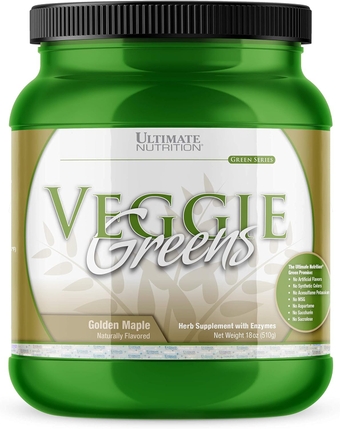 Veggie Greens Super Food Vegetable Protein Powder with Whole Foods, No Sucralose, Vegan Meal Replacement, Low Carb, Keto,No Gluten, Golden MapleFlavor, 18 Ounces, 64 Servings
