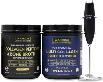 WSW Collagen Powders with Frother