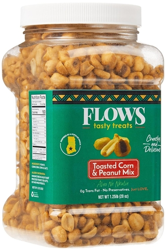 - 20oz Resealable Jar, Delicious Crunchy Corn and Peanut Mix - Healthy Snacks - Gluten Free, Bar Mix, Savory Snack, Trail Mix, High Protein- Great Alternative to Crackers & Pretzels- Perfect for Entertainment, Gift Baskets and Charcuterie Boards.
