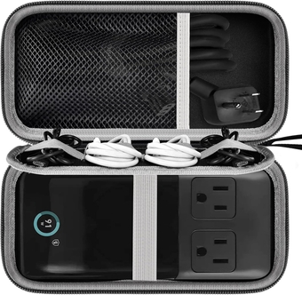 Travel Case for Anker 727/ Prime 6-in-1 USB C Charging Station (GaNPrime 101W), Power Strip Organizer Bag for Cables and Accessories - Efficient Solution for On-the-Go Charging Needs (Box Only)