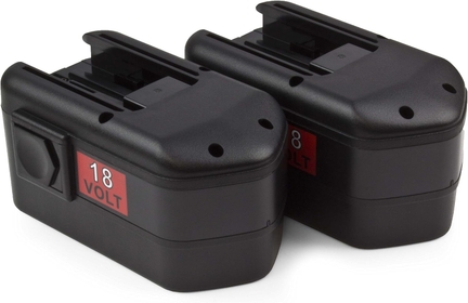 2 x ® 18v 2000mAh NiCd Battery for Milwaukee 48-11-2230 48-11-2200 48-11-2232 Chicago Pneumatic 8940158631