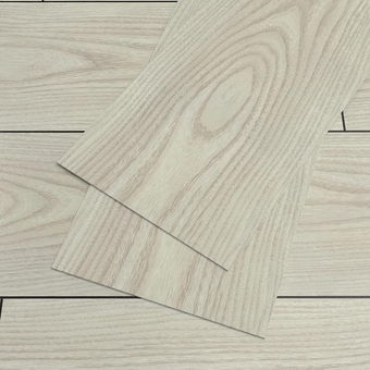6''x36'' Beige Grey Peel and Stick Floor Tile Waterproof Wood Vinyl Plank Flooring Self Adhesive Wood Vinyl Flooring Removable Laminate Flooring for Bathroom Bedroom Kitchen Fireplace 4-Pack
