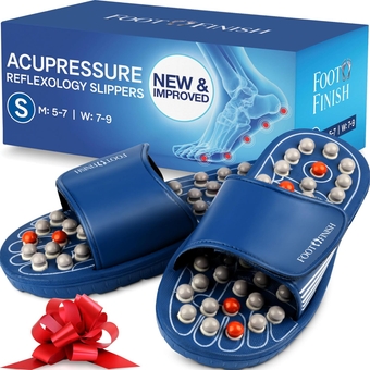 Plantar Fasciitis Relief Acupressure Slippers- Reflexology Foot Massager for Neuropathy Pain Relief for Feet- Works as Acupuncture Mat- Health Care Products Dad Gifts
