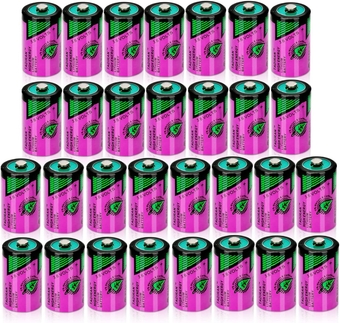 30 Pack TL-5902 3.6 Volt 1/2 AA Lithium Battery for Tadiran TL-5902/S TL-2150/S SL-350