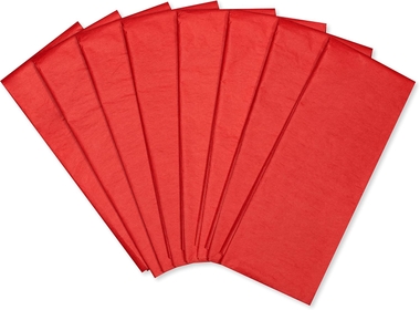 125 Sheets 20 in. x 20 in. Cherry Red Tissue Paper Bulk for Valentine's Day, Birthdays, and All Occasions