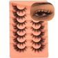 C- Fluffy Fox Eyelashes
