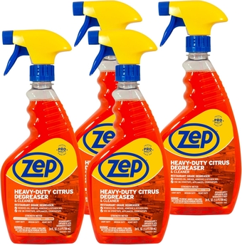 Heavy-Duty Citrus Cleaner Spray Bottle (24 Fl Oz (Pack of 4))