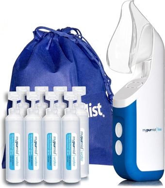 New! Mypurmist Free Ultrapure Handheld Personal Steam Inhaler, Vaporizer and Humidifier(Cordless)