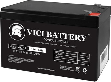 12V 7AH SLA  for First Alert ADT Alarm -   brand product