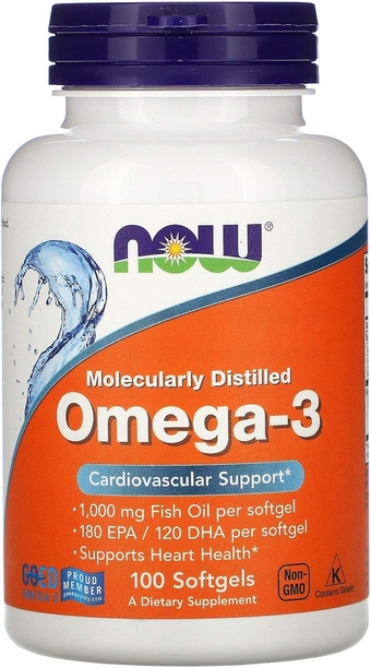 , Omega 3 1000mg, 100 Softgels