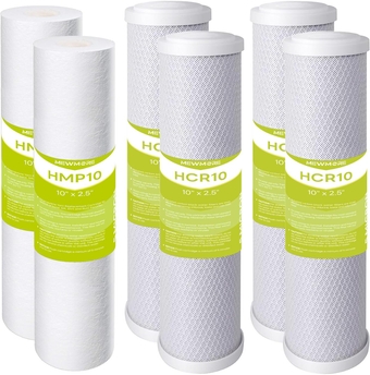 2-Set Pre-Filter Stage 1-3, Fit for APEC RO Water Filter System Essence, Ultimate RO-45, ROES-50, RO-Hi, RO-PERM, RO-Pump, ROES-75, ROES-PH75, RO-90, RO-PH90, WFS-1000