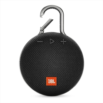 Clip 3, Black - Waterproof, Durable & Portable Bluetooth Speaker - Up to 10 Hours of Play - Includes Noise-Cancelling Speakerphone & Wireless Streaming