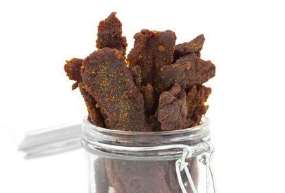Mission Meats WORLDS HOTTEST Carolina Reaper Grass Fed Beef Jerky Hand Crafted Small Batch MSG Free Nitrate & Nitrite Free Reaper Jerky HOT & SPICY Snacks Keto Snacks