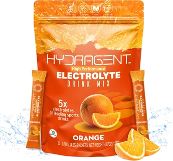 Electrolyte Replacement Stick Packs | Zero Sugar, High Performance Electrolytes | Over 1000mg Salts Plus Magnesium and Potassium | Key Minerals for Hydration. (Orange)