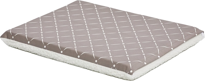 MidWest Homes for Pets Quiet Time Couture Paxton Pet Bed with Removable Pillow Cover, Mushroom, 24"
