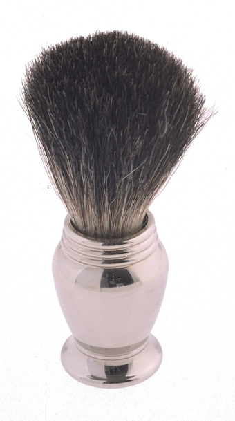 Colonel  Model 247 Pure Badger Shaving Brush with Chrome Handle