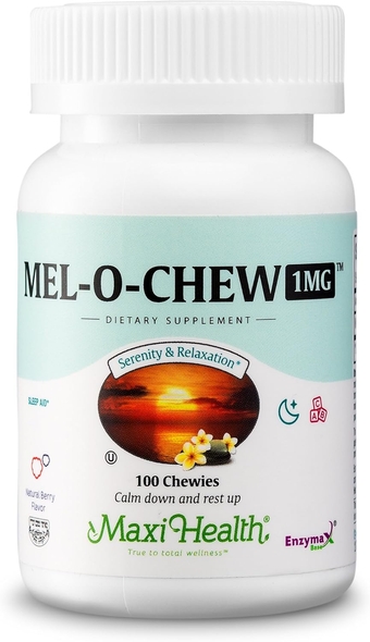 - Research Mel-O-Chew Chewable Melatonin - 100 Chews, 2 pack