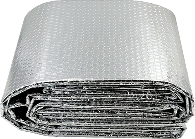 Bubble Foil Insulation, 48in x 16.4Ft Winter Window Insulation, Aluminum Insulation Sheet RV Winterizing Insulation, PVC Pipe Insulation, Garage Door Insulation Panels