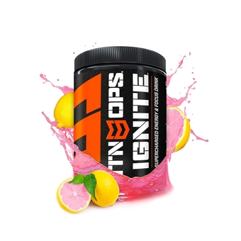 Ignite Supercharged Energy Drink Mix 45-Serving Tub, Pink Lemonade