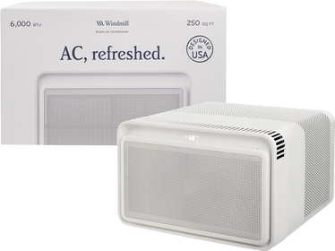Air Conditioner Smart Home AC Unit - Easy to Install, Quiet, and Energy Efficient - Side Insulation - Auto-Dimming LED Display - App and Voice-Enabled - 6000 BTU - Designed in the USA