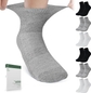 White+grey+black (6 Pairs)
