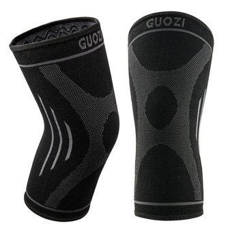Knee Braces for Men and Women, [2 Pack] Knee Compression Sleeve for Knee Pain, Knee Support for Running Working Out Weightlifting Basketball Gym Fitness, Meniscus Tear Arthritis Joint Pain Relief etc