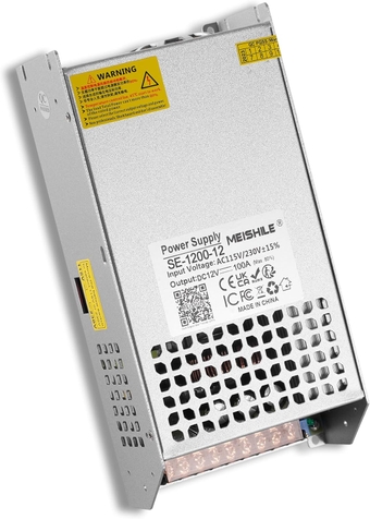 12V 100A 1200W Switching Power Supply Adapter AC to DC Transformer Converter for LED Driver Strip Light Lamp, Amplifier, Machine, 120V 110V to 12Volt 10A 20A 30A 40A 50A 60A 70A 80Amp