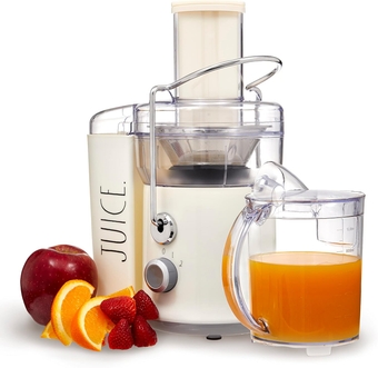 Juicer Machine - 3 INCH Big Mouth Feed Chute for Whole Fruits and Vegetables, Easy to Clean, 1L Capacity Juice Collector, BPA Free, 650 Peak Watt Motor (Cream)