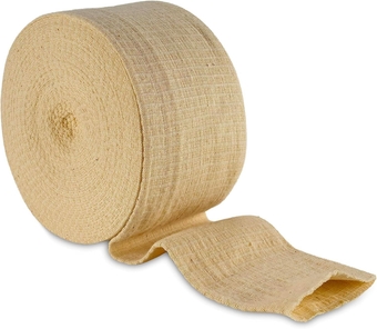 Elastic Tubular Support Bandage Size E, 10M Box - Natural Color (3.5" X 33 feet) for Large Knee Support Bandage -Medium Thigh, Cotton Spandex