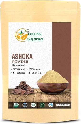 Ashoka Powder 5.3oz / 150 Grams | Saraca Indica - Traditional Uterine Tonic That Supports Healthy herb for Reproductive System