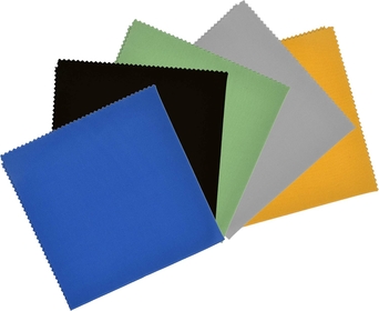 &  5X Microfiber Cleaning Cloths - 8 x 8 inches - for Cleaning Glasses, Eyeglasses, Camera Lens, iPad, Tablet, Smartphone, Laptop, Computer, TV and LCD Screens and Other Delicate Surfaces