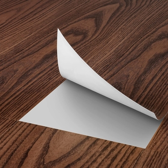 6"x36" Brown Wood Peel and Stick Floor Tile Waterproof Walnut Wood Vinyl Plank Flooring Tiles Peel and Stick on Floor Tiles for Bathroom Kitchen Laminate Flooring Sticky Linoleum Tiles 5 Pack