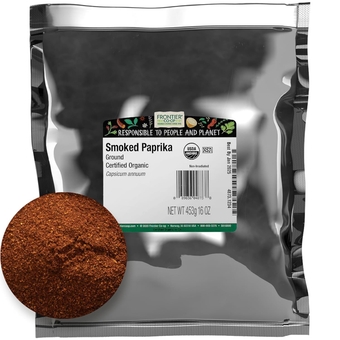 Organic Ground Smoked Paprika 1lb