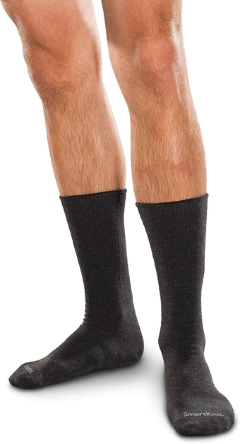 Seamless Crew Socks for Diabetes, Arthritis, or Sensitive Feet, 1 Pair (2 Count)