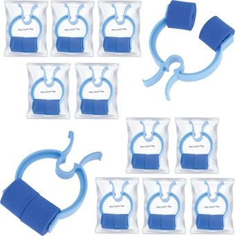 12 Pieces, Nose Stop Clips Nose Nasal Stopper Clips, Plastic Foam Nose Clips for Stop Nosebleeds Epistaxis Clip Nose Bleed Stopper Nasal Clip Essential Nosebleed Control for All Occasions