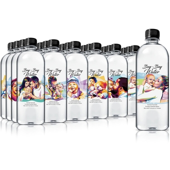 Bay Bay  - Purified Distilled  for Babies - 16.9 oz. - Use for Everyday Drinking, Infant Formula, Milk, and Baby Cereal - BPA Free - No Fluoride, Phosphate - Prevent Mineral Overload - (24)