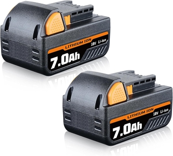 7.0Ah 18v Replacement for Milwaukee Battery, Compatible with Milwaukee M 18 Lithium Battery, M 18 Battery 48-11-1815, 48-11-1820, 48-11-1828, 48-11-1840 Series 2 Pack