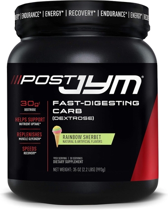 Post JYM Fast-digesting Dextrose Carbohydrates - Rainbow Sherbet