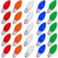 C7led Bulbs-25pk-multi-colored