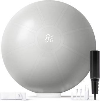 Professional Exercise Ball - Yoga Ball for Working Out, Balance, Stability, and Pregnancy, in Multiple Sizes and Colors