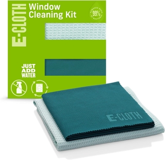 Microfiber Cleaning Cloth Glass Cleaner Kit - Microfiber Towel Cleaning Kit for Cars, Windows, Mirrors, & More - Green