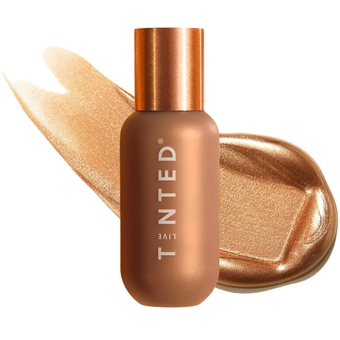 Hueglow Liquid Highlighter Drops: Serum-infused Highlighter for Face and Body, Hydrating Lit-from-within Glow, 1.7fl oz / 50mL