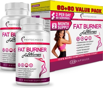 Best Diet Pills that Work Fast for Women-Natural Fat Burning Weight Loss Supplements-Appetite Hunger Suppressant Metabolism Booster-Belly Fat Burner Weight Loss Pills to Lose Weight Fast for Women-2pk