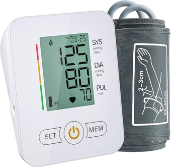 Blood Pressure Monitor, Blood Pressure Machine,BP Monitor Automatic Upper Arm Cuff Digital with 8.7-17inches Adjustable Blood Pressure Cuff for Home Use