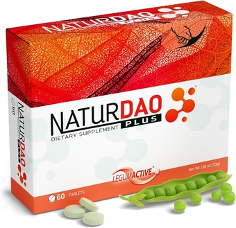 NATURDAO Plus – DAO and Catalase - 8 Cofactors and Adjuvants to Help Boost Your Own DAO - Advanced Histamine Blocking Formula - Food Intolerance - 60 Tablets