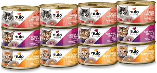 Freestyle Cat & Kitten Wet Pate Canned Cat Food, Premium All Natural Grain-Free, with 5 High Animal-Based Proteins and Vitamins to Support a Healthy Immune System and Lifestyle