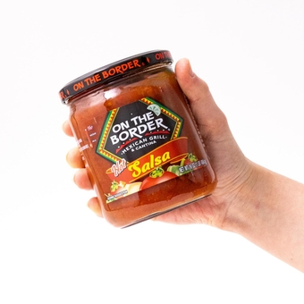 On The Border Salsa Original Hot 16 oz. Jar (Pack of 4)