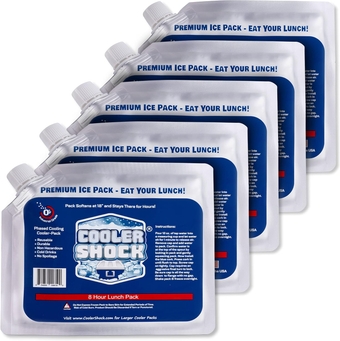 Reusable Ice Packs for  - Long-Lasting Cold Freezer Packs for s & Lunch Bags -  Ice Packs for Lunch Box, School, Beach, Fishing, Camping Gear