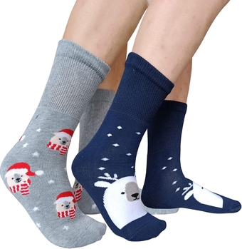 Extra Wide Socks Non Binding Bariatric Socks, Diabetic Socks for Men Women, Cast Socks for Swollen Diabetes Feet,Edema Lymphedema Sock